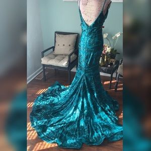 Jovani pageant evening gown or prom dress